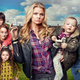 The original cast of Raised By Wolves